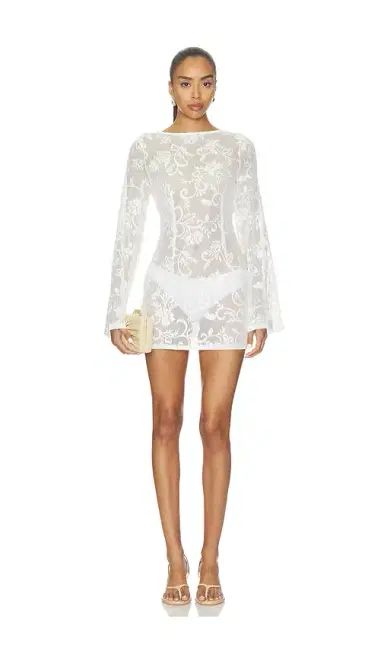 SNDYS Lailani Lace Mini Dress | Thumbnail 1 SNDYS Lailani Lace Mini Dress | Thumbnail 1