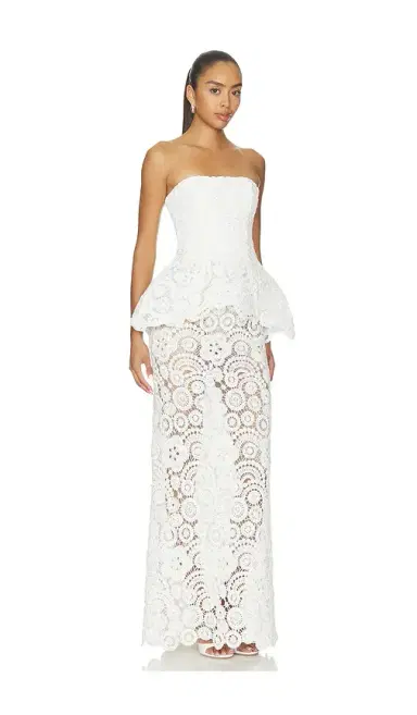 PatBo Gal Embroidery Peplum Maxi Dress | Thumbnail 2 PatBo Gal Embroidery Peplum Maxi Dress | Thumbnail 2