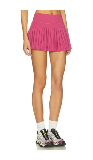 Gold Hinge Pleated Tennis Skirt | Thumbnail 2 Gold Hinge Pleated Tennis Skirt | Thumbnail 2