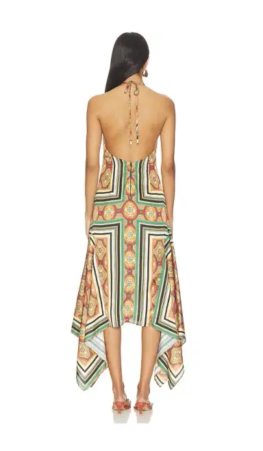 Misa Los Angeles Sheila Midi Dress | Thumbnail 3 Misa Los Angeles Sheila Midi Dress | Thumbnail 3