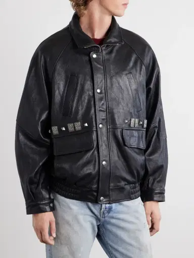 Enfants Riches Déprimés Principe Phillip's Childhood Studded Leather Jacket - Men | Thumbnail 3 Enfants Riches Déprimés Principe Phillip's Childhood Studded Leather Jacket - Men | Thumbnail 3
