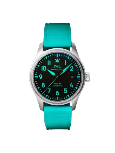 IWC SCHAFFHAUSEN Mercedes-AMG PETRONAS Formula One™ Team Pilot's Mark XX Automatic 40mm Titanium and Rubber Watch, Ref. No. IW328210 - Men | Thumbnail 1 IWC SCHAFFHAUSEN Mercedes-AMG PETRONAS Formula One™ Team Pilot's Mark XX Automatic 40mm Titanium and Rubber Watch, Ref. No. IW328210 - Men | Thumbnail 1
