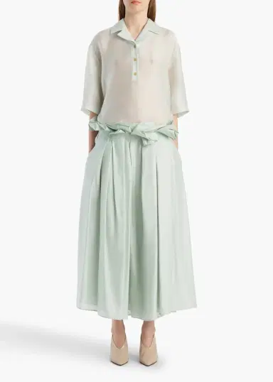 Khaite Loucin Top In Ice Green | Thumbnail 2 Khaite Loucin Top In Ice Green | Thumbnail 2