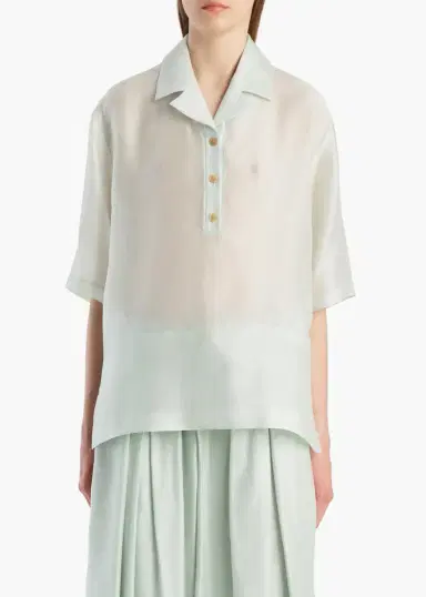 Khaite Loucin Top In Ice Green | Thumbnail 3 Khaite Loucin Top In Ice Green | Thumbnail 3