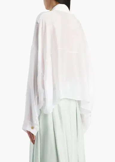 Khaite Bodine Top In Chalk | Thumbnail 4 Khaite Bodine Top In Chalk | Thumbnail 4