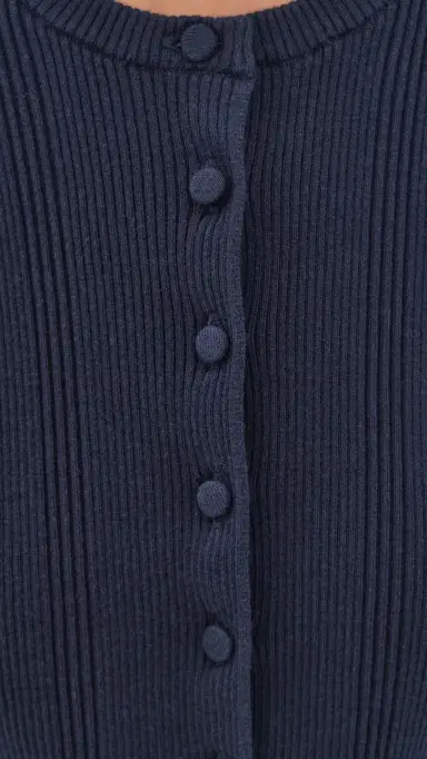 Vince Ribbed Cardigan | Thumbnail 6 Vince Ribbed Cardigan | Thumbnail 6