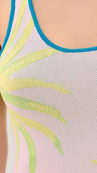 MINKPINK Isola Knit Mini Dress Tropical | Thumbnail 6 MINKPINK Isola Knit Mini Dress Tropical | Thumbnail 6