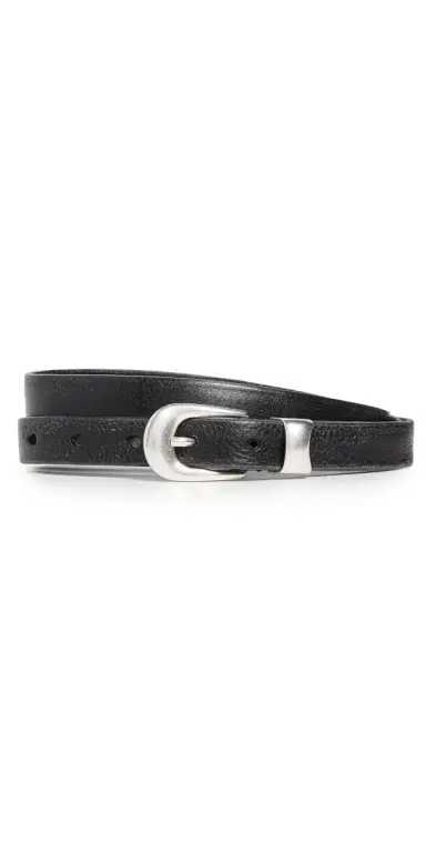 Our Legacy Leather Belt Black Leather | Thumbnail 1 Our Legacy Leather Belt Black Leather | Thumbnail 1