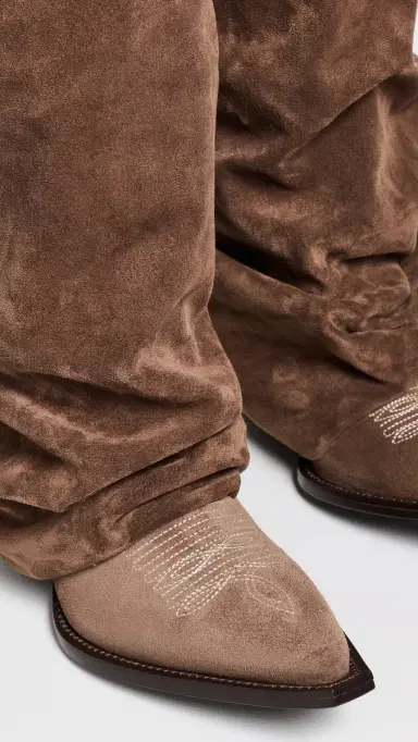 R13 Mid Cowboy Boots with Sleeve Brown | Thumbnail 6 R13 Mid Cowboy Boots with Sleeve Brown | Thumbnail 6