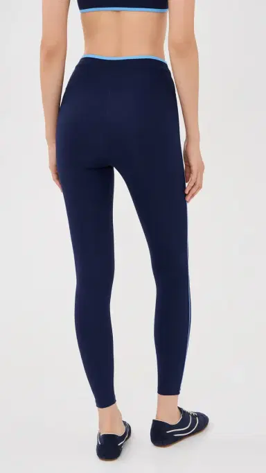 Year of Ours port print 7/8 Leggings Midnite pt Blu | Thumbnail 3 Year of Ours port print 7/8 Leggings Midnite pt Blu | Thumbnail 3