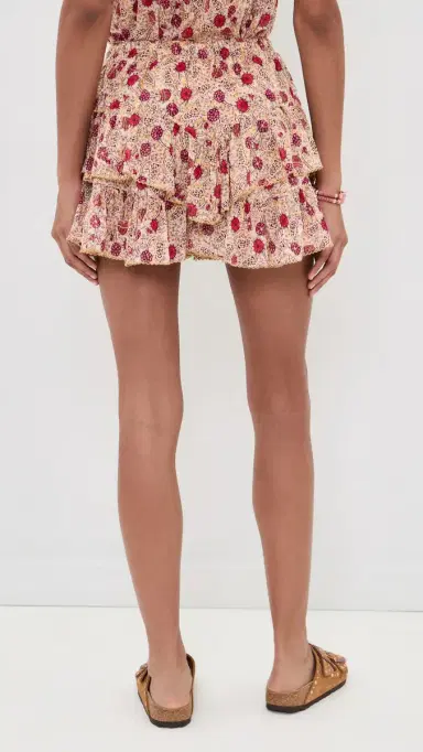 Isabel Marant Étoile Jocadia Skirt Ecru/Raspberry | Thumbnail 3 Isabel Marant Étoile Jocadia Skirt Ecru/Raspberry | Thumbnail 3