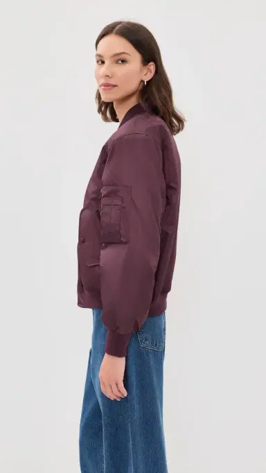 Anine Bing Leon Bomber Jacket Fig L | Thumbnail 4 Anine Bing Leon Bomber Jacket Fig L | Thumbnail 4