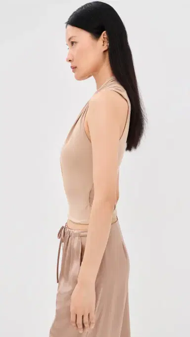 Sablyn Danika High Wrap Tank Dune | Thumbnail 4 Sablyn Danika High Wrap Tank Dune | Thumbnail 4