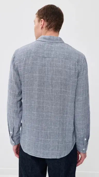RAILS Gracy Button Down Shirt Navy White | Thumbnail 3 RAILS Gracy Button Down Shirt Navy White | Thumbnail 3