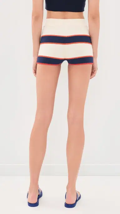 SEROYA Kel Knit Hot Shorts Eggshell tripe | Thumbnail 3 SEROYA Kel Knit Hot Shorts Eggshell tripe | Thumbnail 3