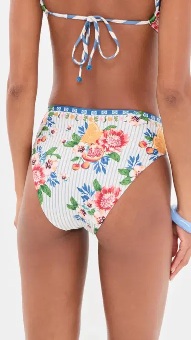 Agua Bendita Penelope Basket Bikini Bottoms Multicolor | Thumbnail 3 Agua Bendita Penelope Basket Bikini Bottoms Multicolor | Thumbnail 3