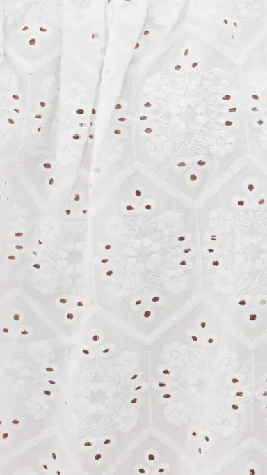 La Maregold The Ophelia Dress White Diamond Eyelet | Thumbnail 6 La Maregold The Ophelia Dress White Diamond Eyelet | Thumbnail 6