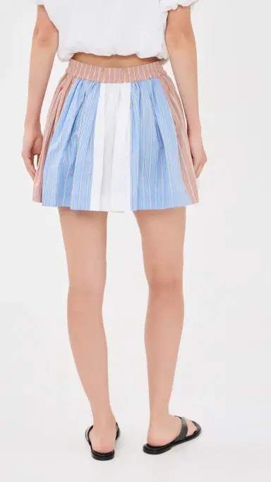 Essentiel Antwerp Jorts Patchwork Shorts Combo1 Off White 36 | Thumbnail 3 Essentiel Antwerp Jorts Patchwork Shorts Combo1 Off White 36 | Thumbnail 3