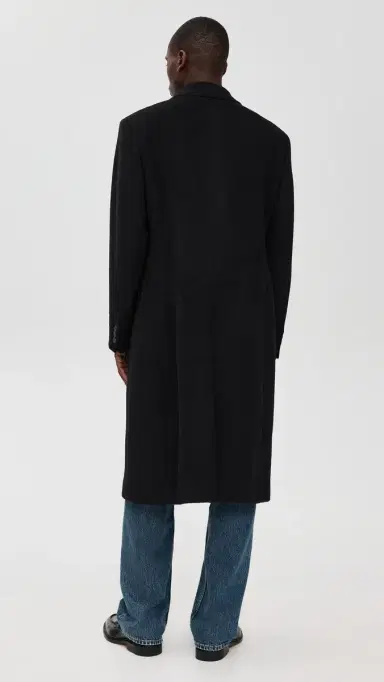 Our Legacy Whale Coat Black Hairy Wool | Thumbnail 3 Our Legacy Whale Coat Black Hairy Wool | Thumbnail 3