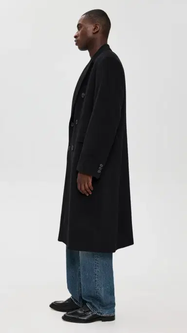 Our Legacy Whale Coat Black Hairy Wool | Thumbnail 4 Our Legacy Whale Coat Black Hairy Wool | Thumbnail 4
