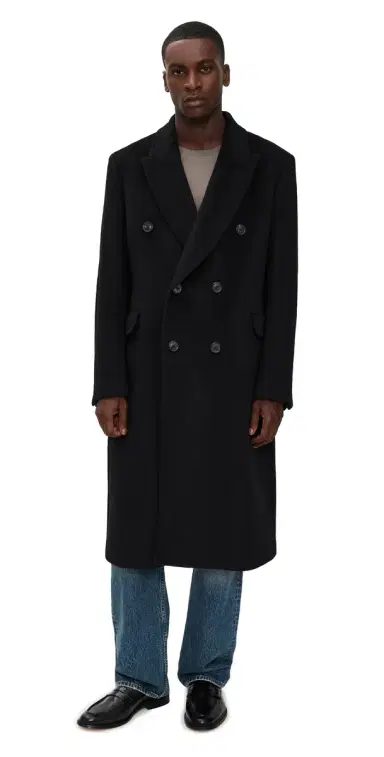 Our Legacy Whale Coat Black Hairy Wool | Thumbnail 1 Our Legacy Whale Coat Black Hairy Wool | Thumbnail 1