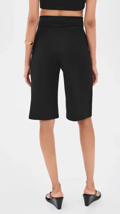 RIPLEY RADER Ponte Knit Shorts Black | Thumbnail 3 RIPLEY RADER Ponte Knit Shorts Black | Thumbnail 3