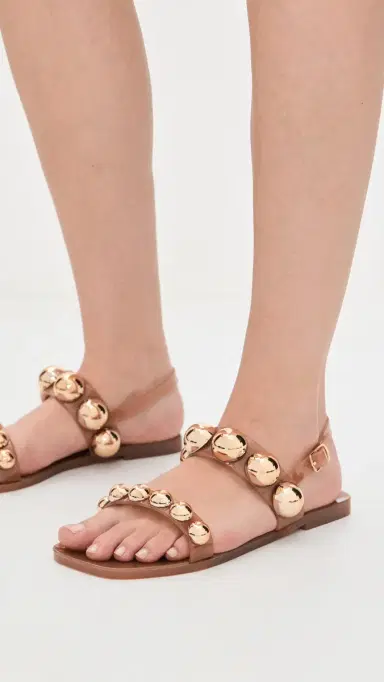 Jeffrey Campbell Gum-Drop Jelly Sandals Caramel Gold 8 | Thumbnail 3 Jeffrey Campbell Gum-Drop Jelly Sandals Caramel Gold 8 | Thumbnail 3