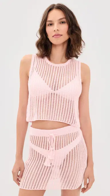 LSPACE ander Coverup Top Rosewater | Thumbnail 2 LSPACE ander Coverup Top Rosewater | Thumbnail 2