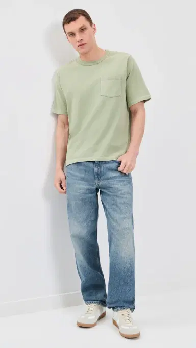 Corridor Garment Dye Tee eafoam | Thumbnail 5 Corridor Garment Dye Tee eafoam | Thumbnail 5
