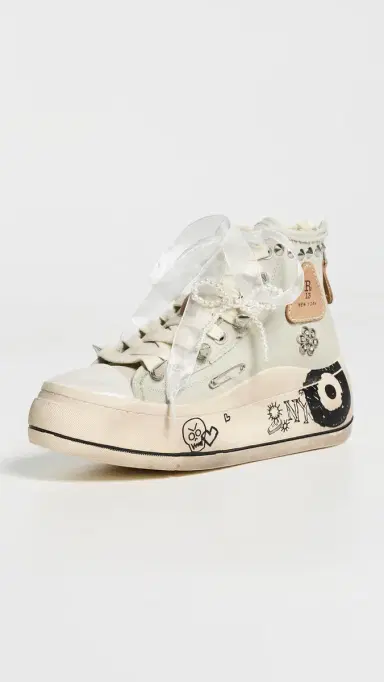 R13 Kurt High Top Sneakers | Thumbnail 2 R13 Kurt High Top Sneakers | Thumbnail 2