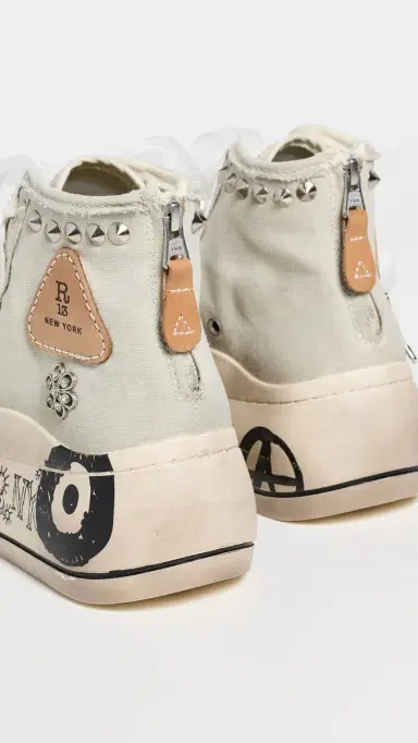R13 Kurt High Top Sneakers | Thumbnail 4 R13 Kurt High Top Sneakers | Thumbnail 4