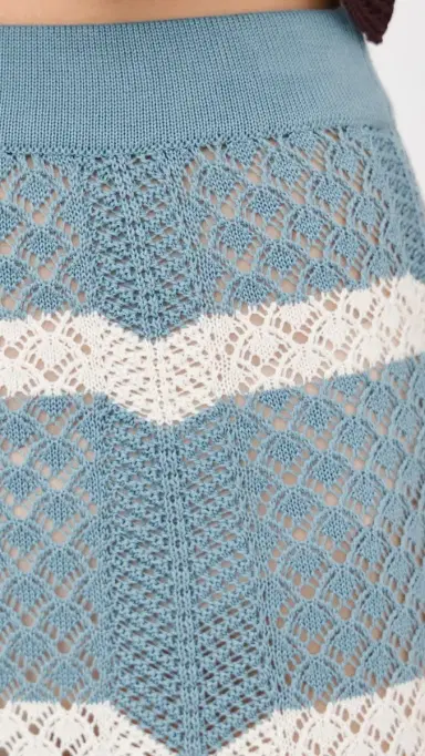 La DoubleJ Chevron Skirt | Thumbnail 6 La DoubleJ Chevron Skirt | Thumbnail 6