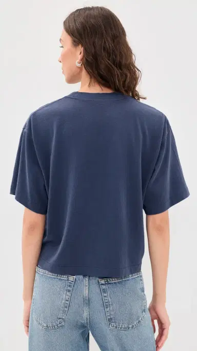 Madewell The Boxy Crop Tee in Vintage Jersey Thank You For Visiting Graphic S | Thumbnail 3 Madewell The Boxy Crop Tee in Vintage Jersey Thank You For Visiting Graphic S | Thumbnail 3
