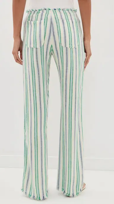 XÍRENA Joseph Pants Blue Moss tripe | Thumbnail 3 XÍRENA Joseph Pants Blue Moss tripe | Thumbnail 3