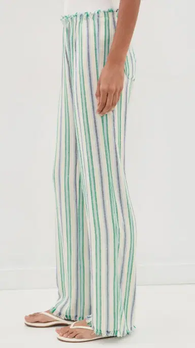 XÍRENA Joseph Pants Blue Moss tripe | Thumbnail 4 XÍRENA Joseph Pants Blue Moss tripe | Thumbnail 4