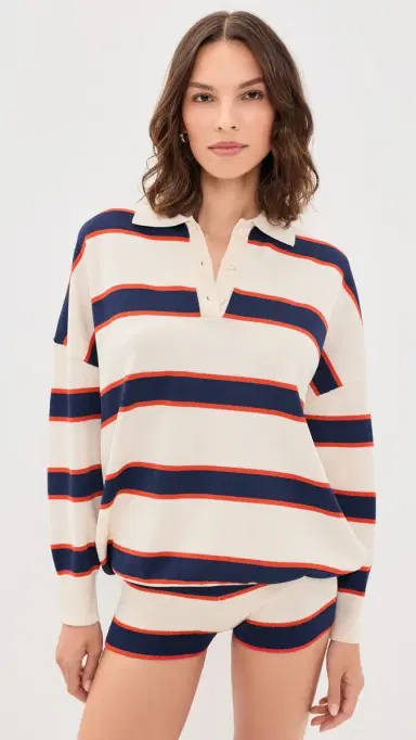 SEROYA Taby Sweater Eggshell tripe | Thumbnail 3 SEROYA Taby Sweater Eggshell tripe | Thumbnail 3