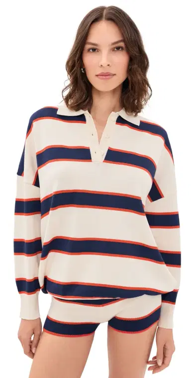 SEROYA Taby Sweater Eggshell tripe | Thumbnail 1 SEROYA Taby Sweater Eggshell tripe | Thumbnail 1