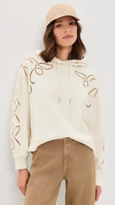 Ba&sh Beni Embroidered Hoodie | Thumbnail 2 Ba&sh Beni Embroidered Hoodie | Thumbnail 2