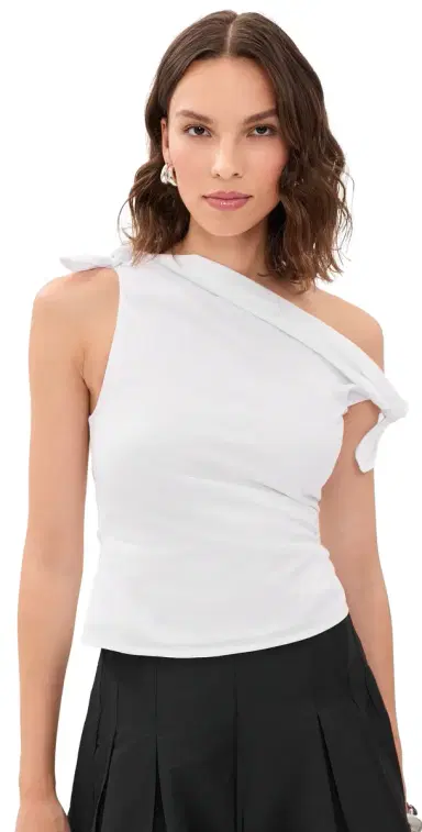 Staud Bellaria Top White 6 | Thumbnail 1 Staud Bellaria Top White 6 | Thumbnail 1