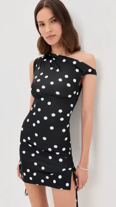 Lioness Original Sin Mini Dress Noir Polka | Thumbnail 2 Lioness Original Sin Mini Dress Noir Polka | Thumbnail 2