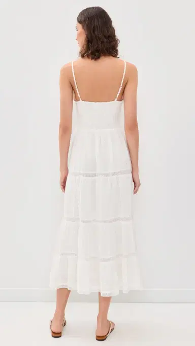 Z Supply Behati Eyelet Maxi Dress White | Thumbnail 3 Z Supply Behati Eyelet Maxi Dress White | Thumbnail 3
