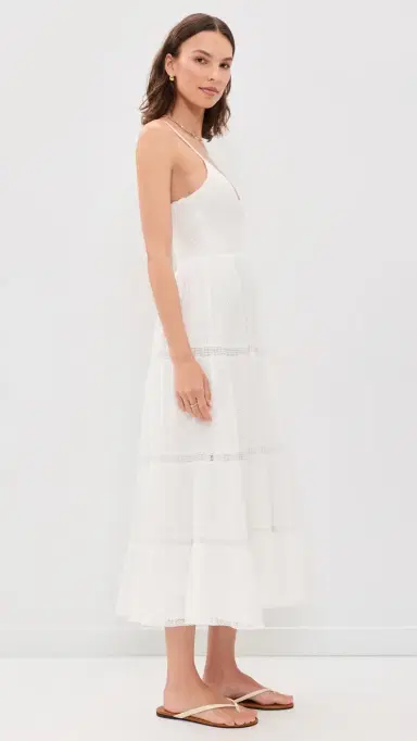 Z Supply Behati Eyelet Maxi Dress White | Thumbnail 4 Z Supply Behati Eyelet Maxi Dress White | Thumbnail 4