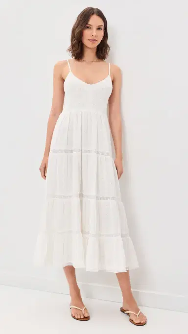 Z Supply Behati Eyelet Maxi Dress White | Thumbnail 5 Z Supply Behati Eyelet Maxi Dress White | Thumbnail 5