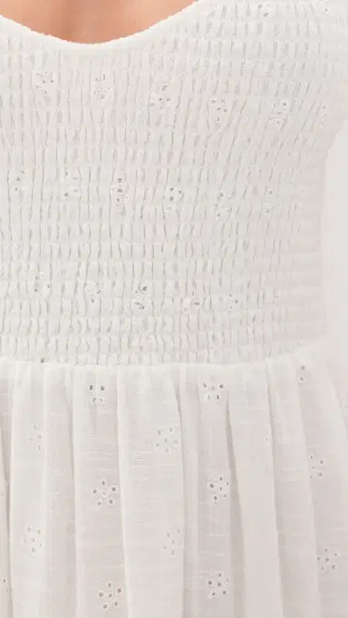 Z Supply Behati Eyelet Maxi Dress White | Thumbnail 6 Z Supply Behati Eyelet Maxi Dress White | Thumbnail 6