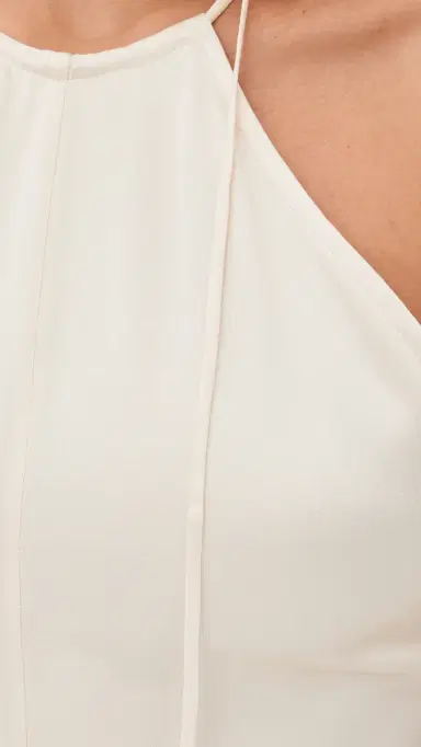 Victoria Beckham Halter Neck Draped Dress | Thumbnail 6 Victoria Beckham Halter Neck Draped Dress | Thumbnail 6