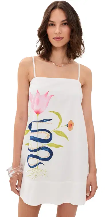 Cleobella elusine Mini Dress ontecito Placed Print | Thumbnail 1 Cleobella elusine Mini Dress ontecito Placed Print | Thumbnail 1
