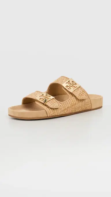 Tory Burch Mellow Raffia Slides Havana Sand/Light Teak 8 | Thumbnail 5 Tory Burch Mellow Raffia Slides Havana Sand/Light Teak 8 | Thumbnail 5