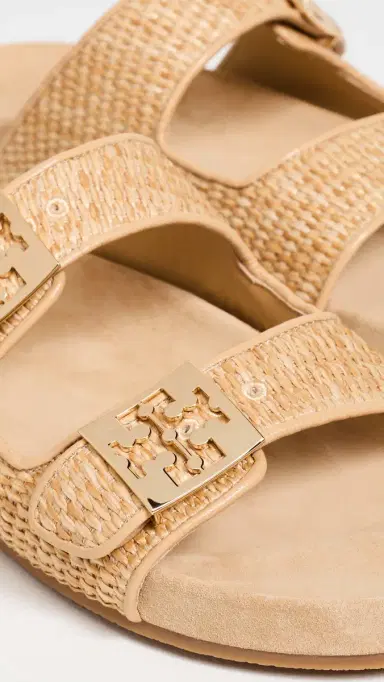 Tory Burch Mellow Raffia Slides Havana Sand/Light Teak 8 | Thumbnail 6 Tory Burch Mellow Raffia Slides Havana Sand/Light Teak 8 | Thumbnail 6