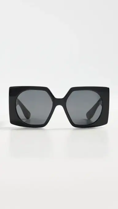 Valentino Vain Bold Sunglasses Black-Black-Grey One Size | Thumbnail 2 Valentino Vain Bold Sunglasses Black-Black-Grey One Size | Thumbnail 2