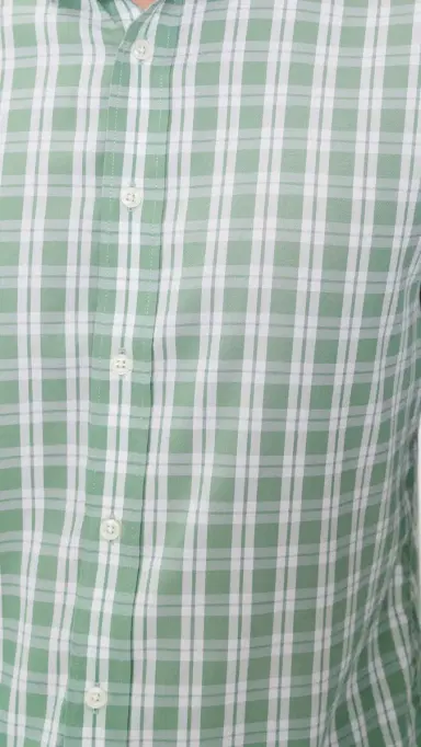 Faherty Movement Monterey Button Down Shirt Sage Isle Check S | Thumbnail 6 Faherty Movement Monterey Button Down Shirt Sage Isle Check S | Thumbnail 6